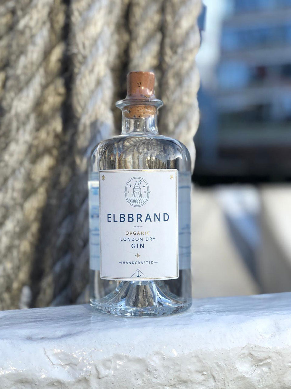 ELBBRAND GIN – Bio London Dry Gin – 0,5 l + 1 Mini gratis
